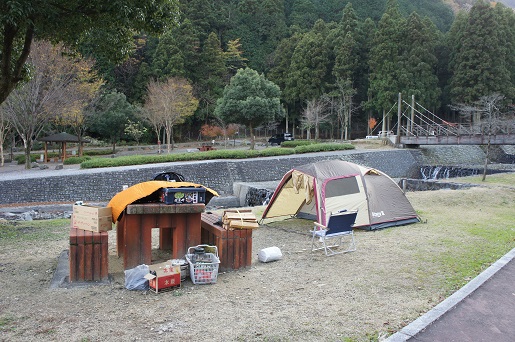 NANGA本社セールからのソロキャンプ@大津谷公園