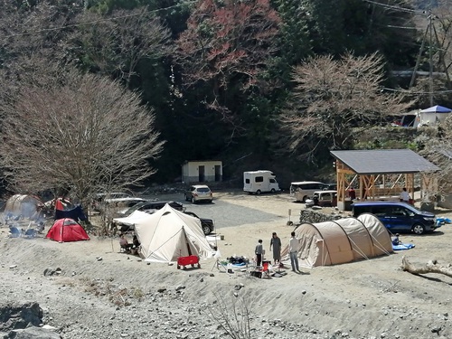 春の3連休に道志回ってきた 春の3連休に道志回ってきた