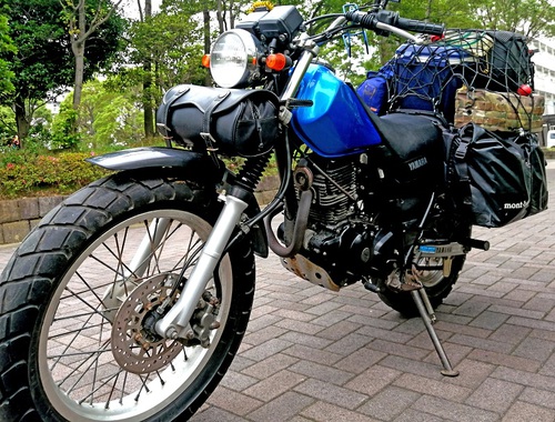 バイクのサイドバッグ新調した バイクのサイドバッグ新調した
