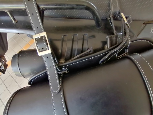 DEGNER SADDLE BAG 実際に載せてみた DEGNER SADDLE BAG 実際に載せてみた