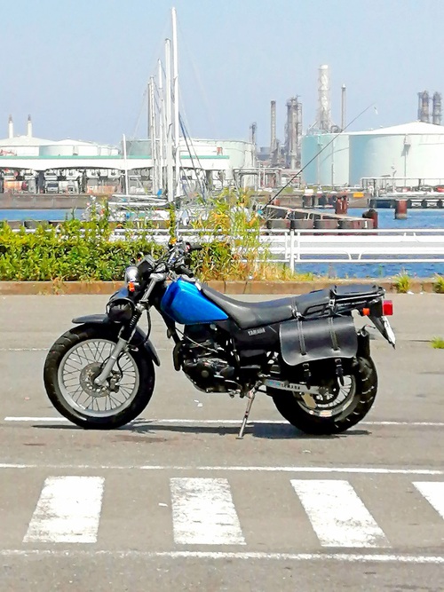 DEGNER SADDLE BAG 実際に載せてみた DEGNER SADDLE BAG 実際に載せてみた