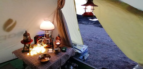 ビギナーテント張ってきた ビギナーテント張ってきた