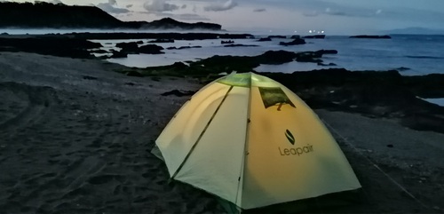 ビギナーテント張ってきた ビギナーテント張ってきた