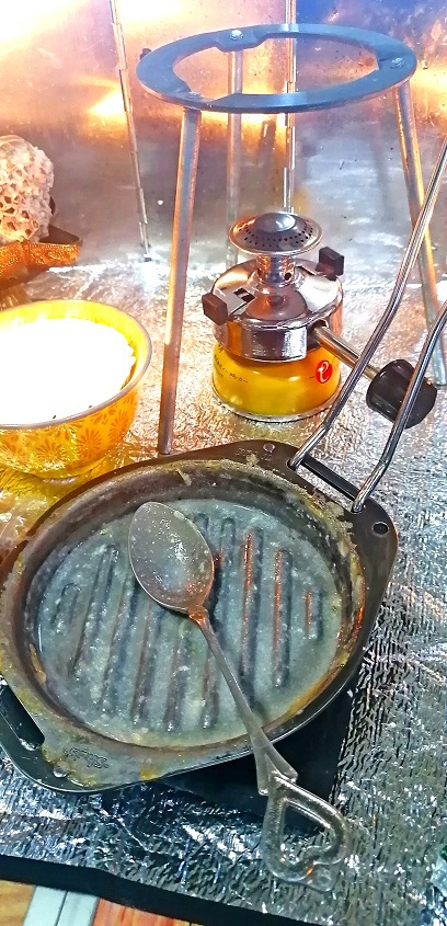 おまけの肉厚グリルパン シーズニングしてみた おまけの肉厚グリルパン シーズニングしてみた