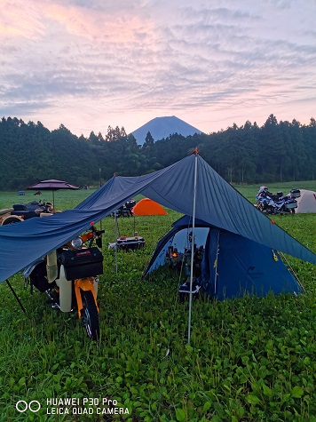 旅バイク祭り以来2か月 ほったらかしだったカブ始動 旅バイク祭り以来2か月 ほったらかしだったカブ始動