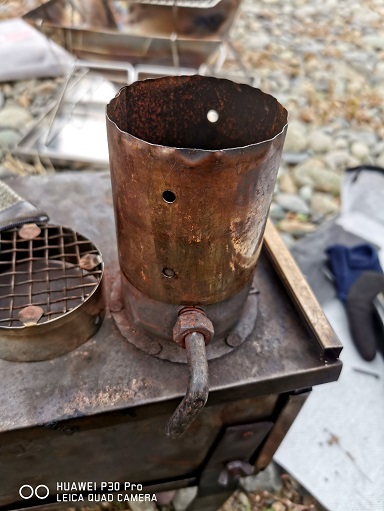 今週末は 道具のメンテ 発注した 入れ子式煙突の件 今週末は 道具のメンテ 発注した 入れ子式煙突の件
