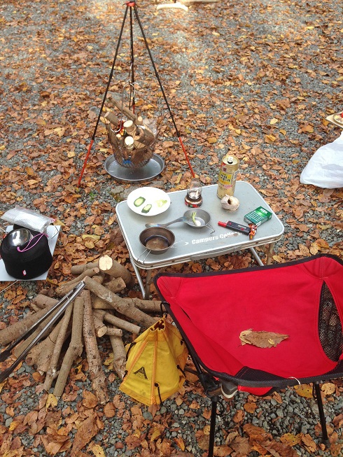 秋晴れの道志 山伏オートキャンプ場に行ってきた 秋晴れの道志 山伏オートキャンプ場に行ってきた