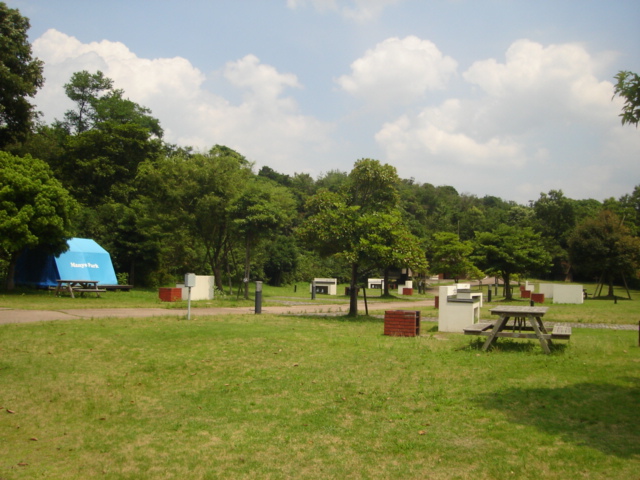 『 夏が来た  万葉公園 オートキャンプ場 (島根県 益田市)』