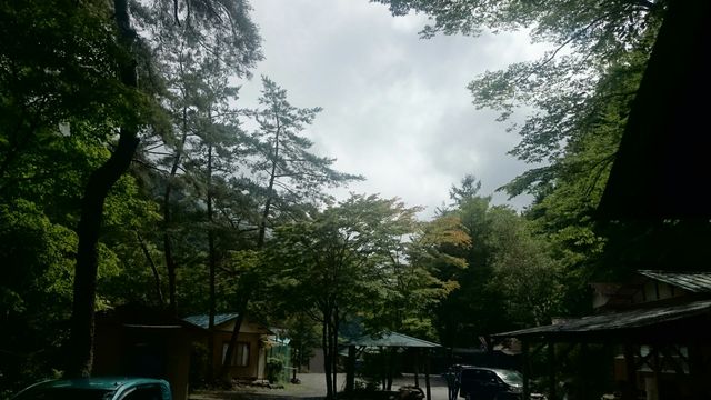 奥秋キャンプ場（2016年11泊目）