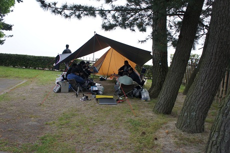 琵琶湖キャンプツーリング