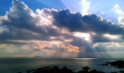 The daybreak of Miura Peninsula