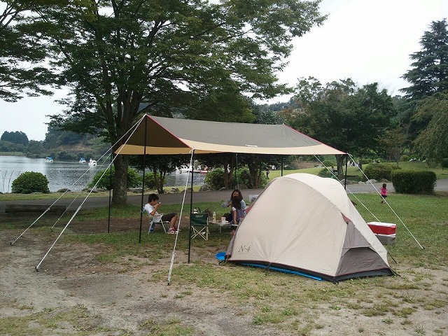 雨のち快晴！ 志高湖キャンプ