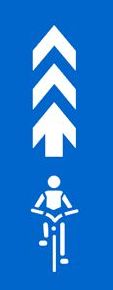 歩道の右側と右側の歩道。