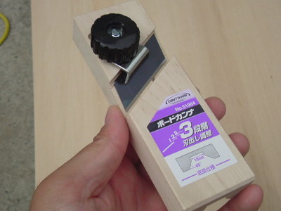 木口の均一なヤスリがけって、かなり面倒だし、実際均一にするのは難しいんだよね