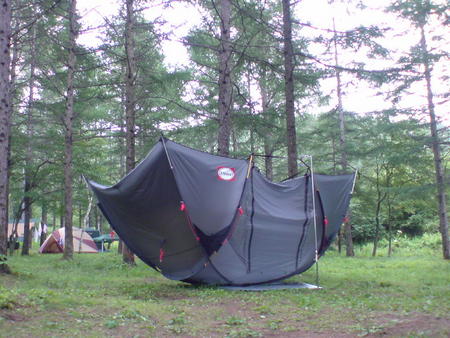 風が無くて助かりました
