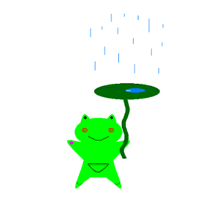 雨の境目