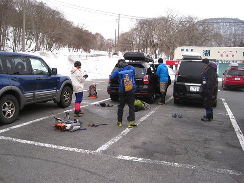 『登る男』 活動再開の赤城山!