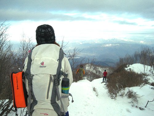 『登る男』 活動再開の赤城山!