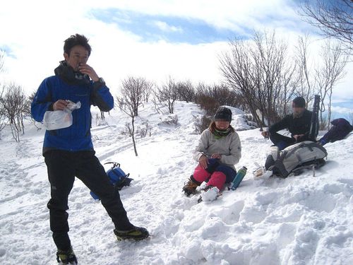 『登る男』 活動再開の赤城山!