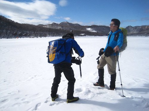 『登る男』 活動再開の赤城山!