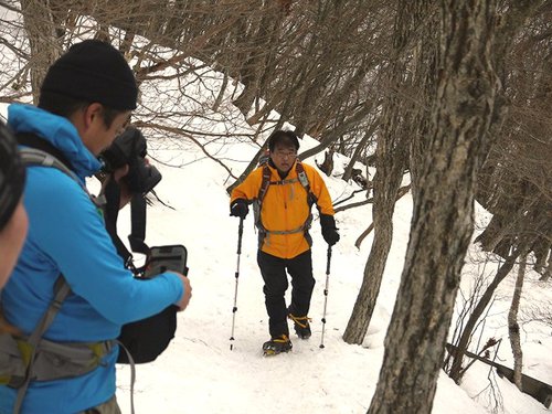 『登る男』 活動再開の赤城山!