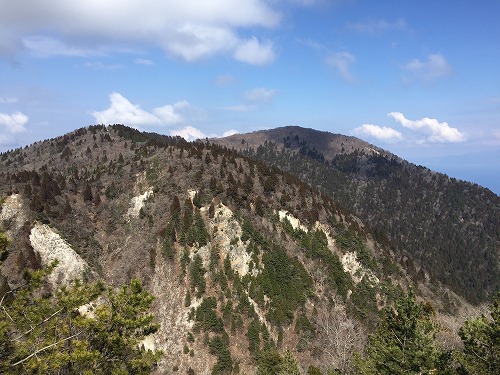 堂満岳~武奈ヶ岳 58 堂満岳~武奈ヶ岳 58