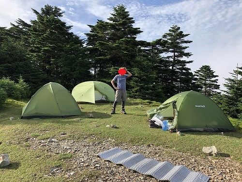 祝 100登山!! 弥山八経ヶ岳テント泊 100 祝 100登山!! 弥山八経ヶ岳テント泊 100