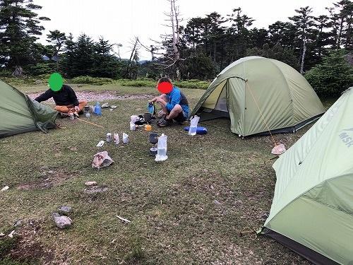 祝 100登山!! 弥山八経ヶ岳テント泊 100 祝 100登山!! 弥山八経ヶ岳テント泊 100