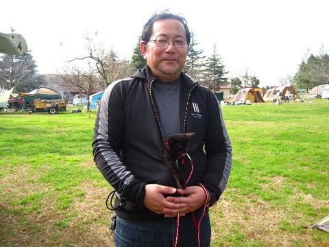成田ゆめ牧場でニャー(笑)