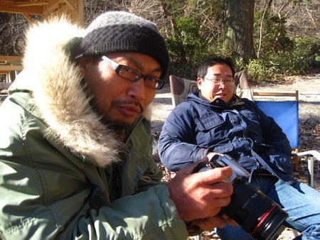 小滝沢キャンプ場と土岳山