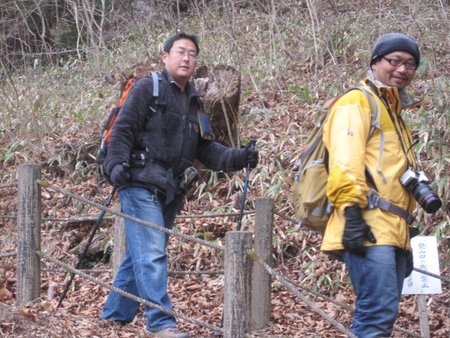 小滝沢キャンプ場と土岳山
