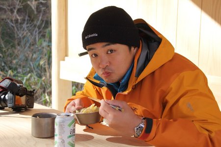 小滝沢キャンプ場と土岳山