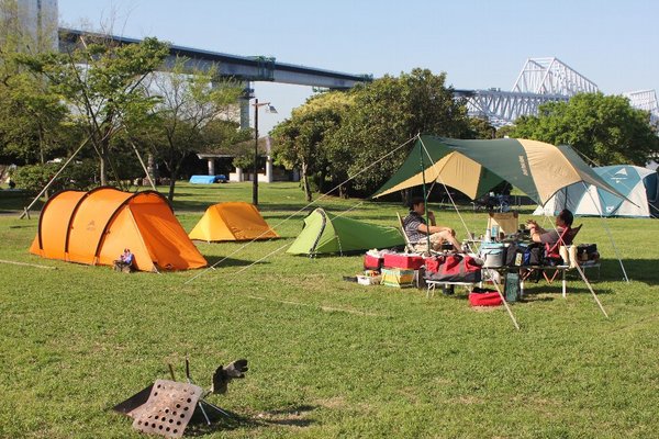 若洲公園キャンプ場