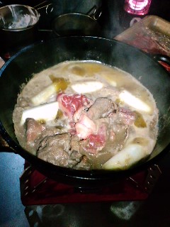 温泉・肉MAX~!(爆)