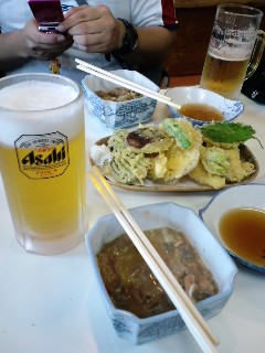高尾駅で反省会