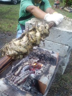 BBQ開始~!