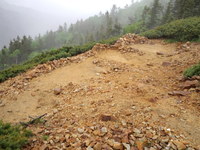 * 最終日 冷池山荘とテント場 * 鹿島槍