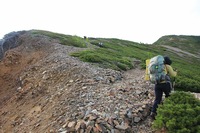 * 最終日 冷池山荘とテント場 * 鹿島槍