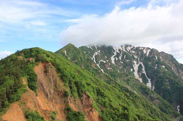 * 最終日 冷池山荘とテント場 * 鹿島槍