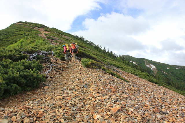 * 最終日 冷池山荘とテント場 * 鹿島槍