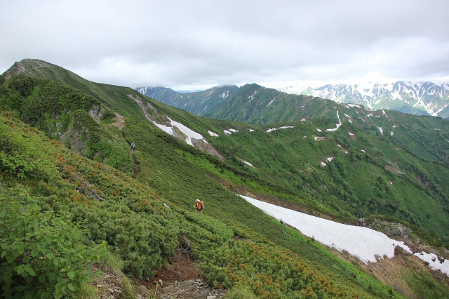 * 最終日 冷池山荘とテント場 * 鹿島槍