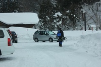 * 雪の毛無山登山 出発編* 岡山県新庄村