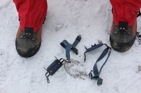 * 雪の毛無山登山 出発編* 岡山県新庄村