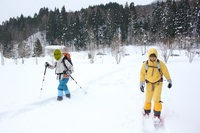 * 雪の毛無山登山 出発編* 岡山県新庄村