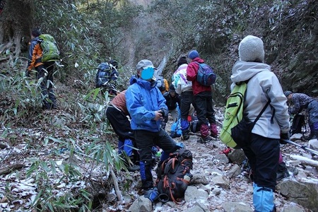 * 氷瀑 七曲滝 百閒滝 * 六甲山 有馬
