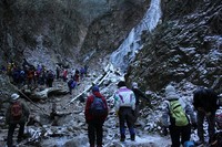 * 氷瀑 七曲滝 百閒滝 * 六甲山 有馬