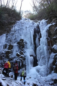 * 氷瀑 七曲滝 百閒滝 * 六甲山 有馬