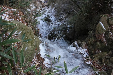 * 氷瀑 七曲滝 百閒滝 * 六甲山 有馬