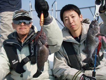 敦賀沖から越前岬に、ジギング!
