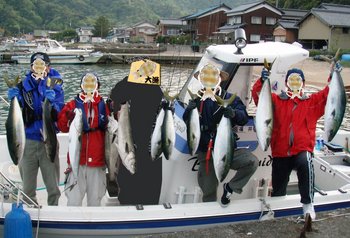敦賀沖から越前岬に、ジギング!